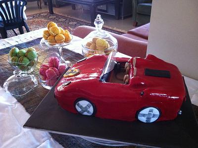 Ferrari Birthday Cake - Cake by Dell Khalil