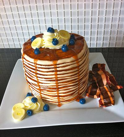 Pancake cake - Cake by Carol