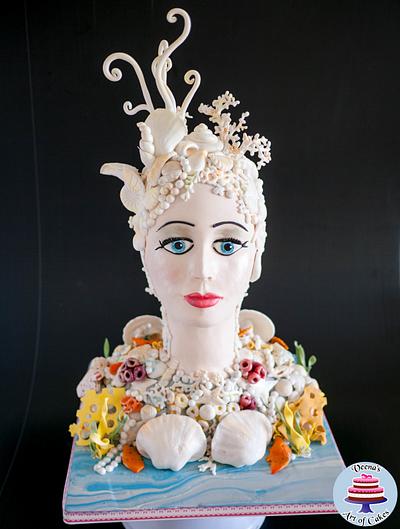 Lady of the Sea - Cake by Veenas Art of Cakes 