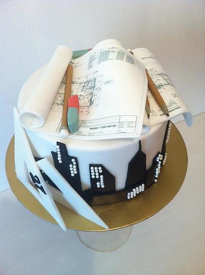 Cake for architect - Cake by SWEET architect