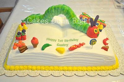 Very Hungry Caterpillar  - Cake by Wendy