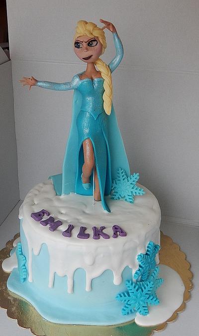 Elsa's cake - Cake by Isabelle86