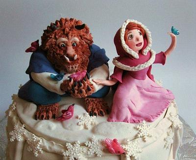 Beauty and the beast - Cake by Daantje