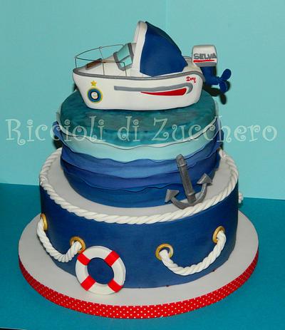 Boat cake  - Cake by Riccioli di Zucchero