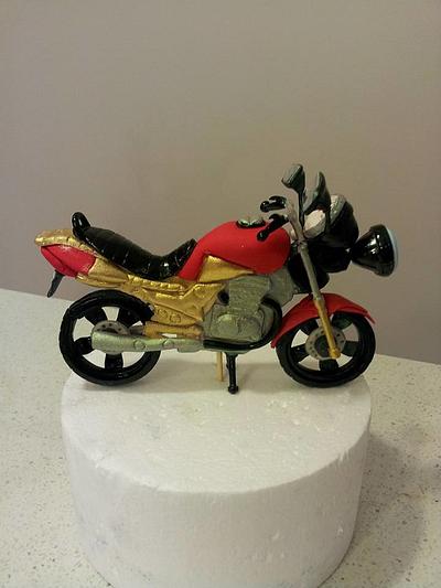 Iron man's motor bike - Cake by Bistra Dean 