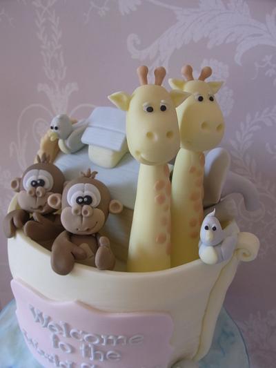 Noah's Ark - Wecome to The World Cake - Cake by Lulu Belles Cupcake Creations