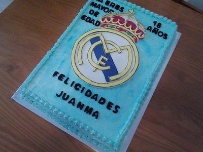 CAKE SHIELD REAL MADRID - Cake by Camelia