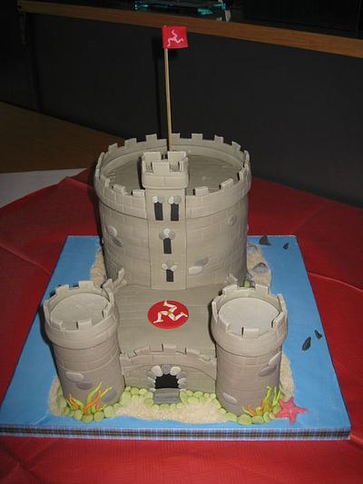 Tower of Refuge, Isle of Man - Cake by Deborah Cubbon (the4manxies)