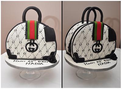 Gucci handbag cake - Cake by Spring Bloom Cakes