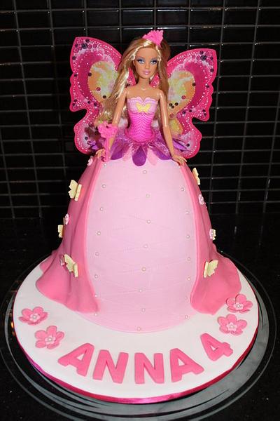 Anna's 4th Birthday Fairy Princess Cake - Cake by Anniescakes