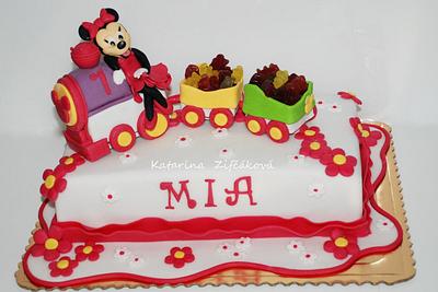 Minnie cake - Cake by katarina139