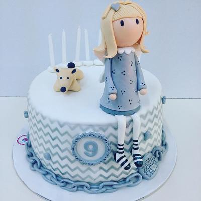 Gorjuss angel cake - Cake by Sketiglyka