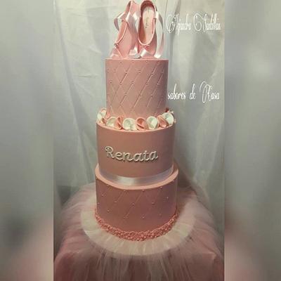pastel de cumpleaños  - Cake by Alejandra Santillán