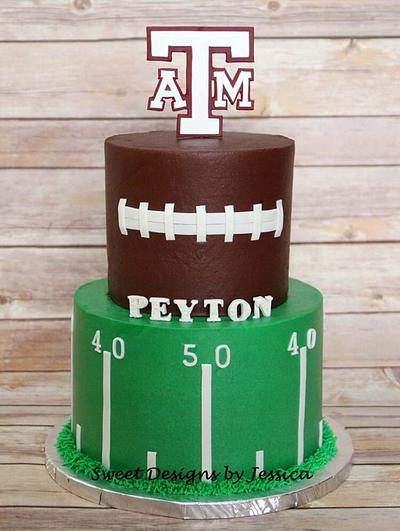 Peyton's 13th - Cake by SweetdesignsbyJesica