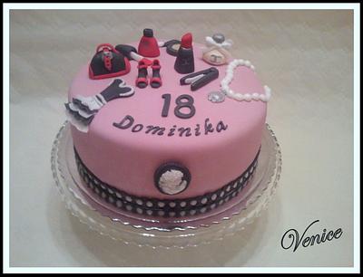 Sweet 18 - Cake by Renáta 