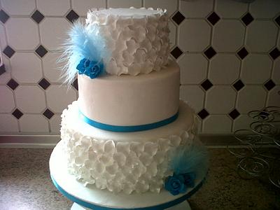 Wedding cake - Cake by Dreamcakes2012