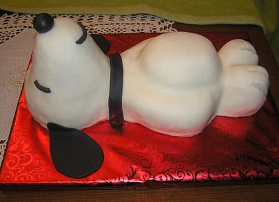 Snoopy - Cake by Anka