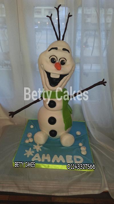 Olaf cake - Cake by BettyCakesEbthal 