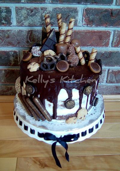 Drip cake - Cake by Kelly Stevens