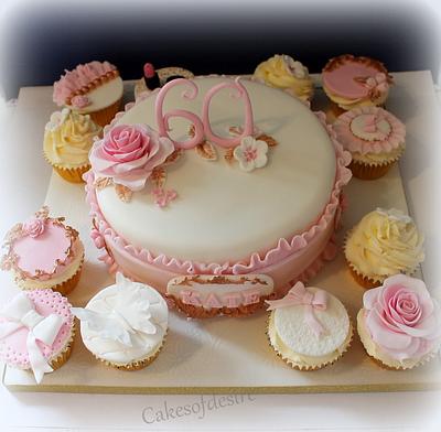 6oth Birthday - Cake by cakesofdesire