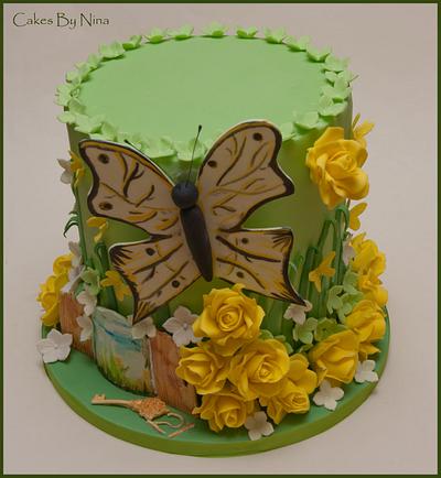 Secret Garden Cake - Cake by Cakes by Nina Camberley