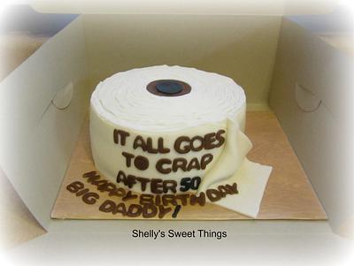 Toilet paper cake - Cake by Shelly's Sweet Things
