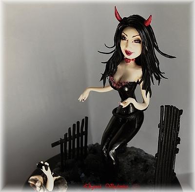 Devil woman - Cake by Vlaďka