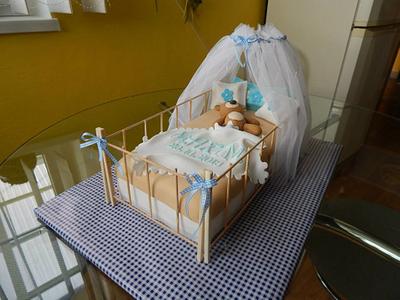 Baby bed - Cake by LenkaM