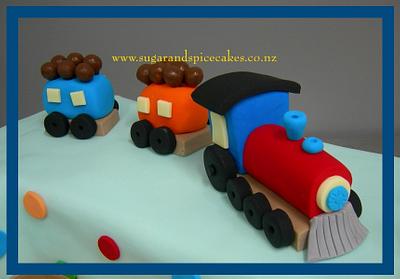 Toy Train Cake - Cake by Mel_SugarandSpiceCakes