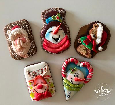 Holiday cookies - Cake by Willow cake decorations