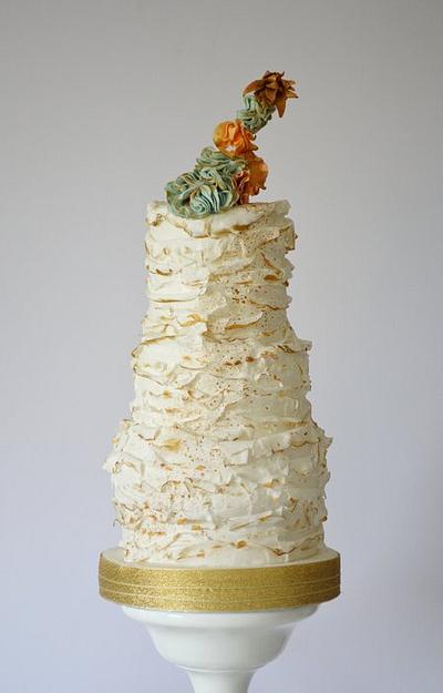 Maggie Austin & Jackson Pollocks Cakey Lovechild - Cake by Krumblies Wedding Cakes
