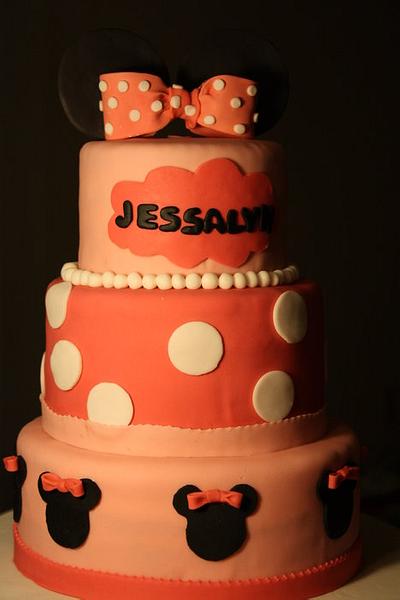 Minnie Mouse cake - Cake by Chaitra Makam