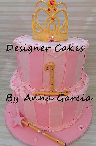 Princess cake - Cake by Designer Cakes by Anna Garcia
