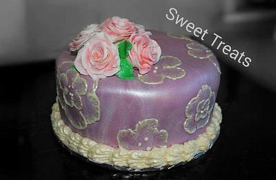 Marvelling pink cake - Cake by Tania V.