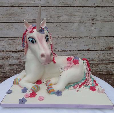 Unicorn cake - Cake by Kate's Bespoke Cakes