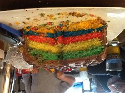 Rainbow - Cake by Niska