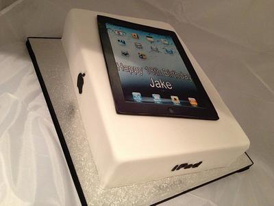 iPad cake - Cake by Janine Lister