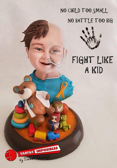 FIGHT LIKE A KID (Amore - a collaboration with heart) - Cake by Tartas Imposibles