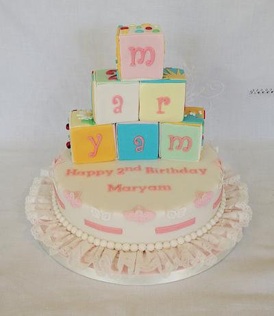  Maryam's Cake - Cake by Jayne Worboys