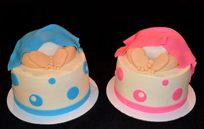 Twins - Cake by Chassity