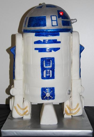 R2D2 Cake - Cake by Nicole Taylor