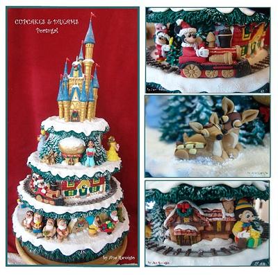 MY MAGICAL CHRISTMAS CAKE...MY CHRISTMAS STORY CAKE - Cake by Ana Remígio - CUPCAKES & DREAMS Portugal