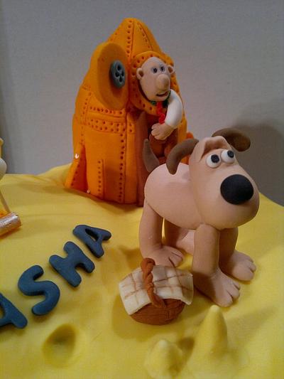 Gromit's Grand day out - Cake by AWG Hobby Cakes
