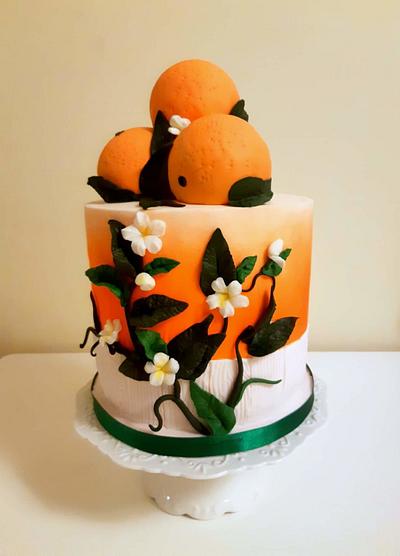 Orange blossom cake - Cake by Anastasia Krylova