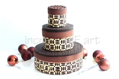 Three tiered Entremet-Inspired by MRobin - Cake by Rumana Jaseel