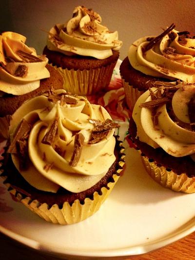 Coffee Cupcakes. - Cake by Lilie Rose Walshe