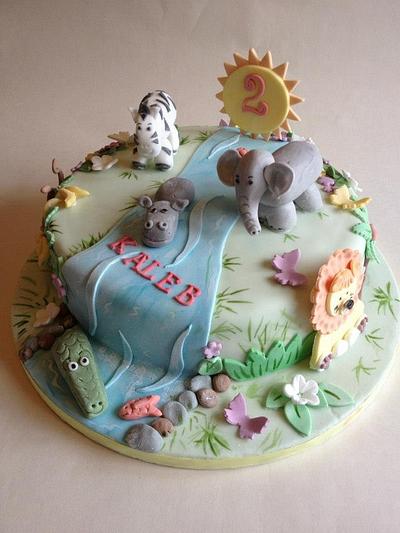 Jungle cake  - Cake by CAKE! ...by Kate