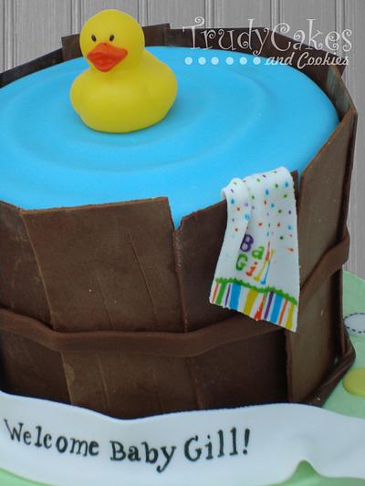 Duck in a Barrel - Cake by TrudyCakes