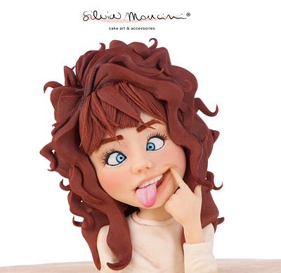 Funny girl - Cake by Silvia Mancini Cake Art