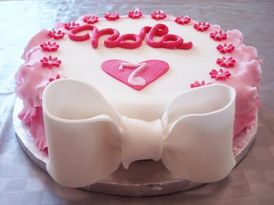 Joyeux anniversaire - Cake by nanycakes